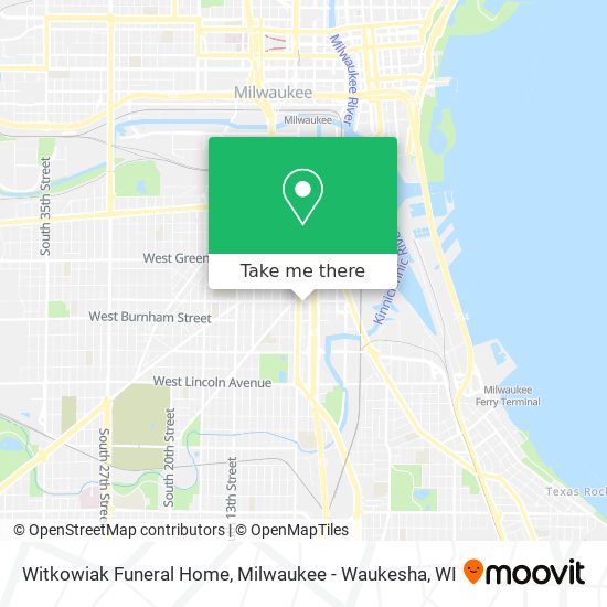 Mapa de Witkowiak Funeral Home