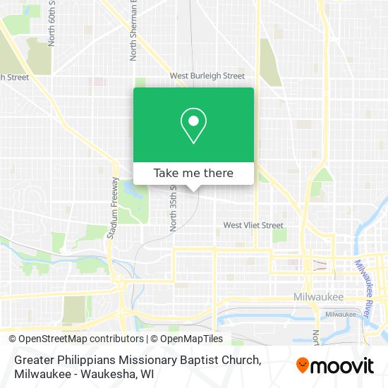 Greater Philippians Missionary Baptist Church map