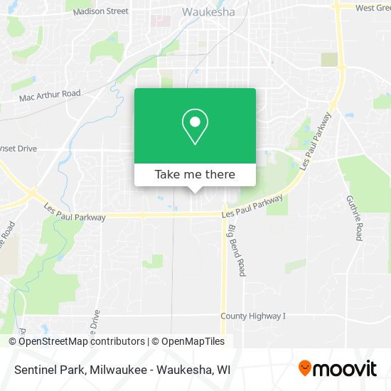 Sentinel Park map