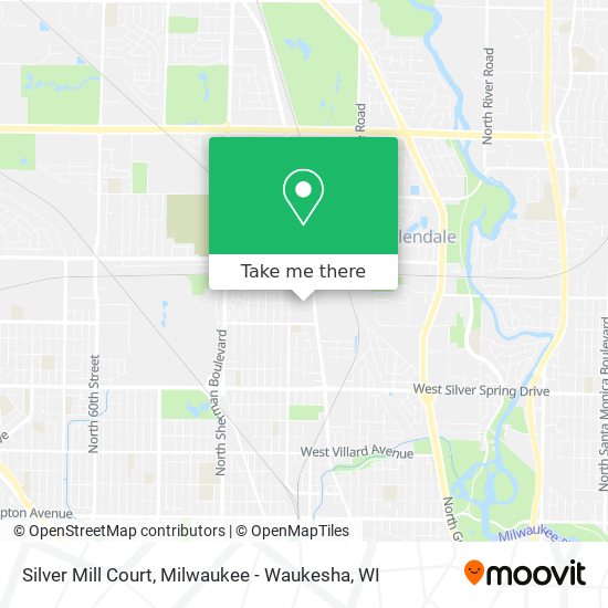 Silver Mill Court map