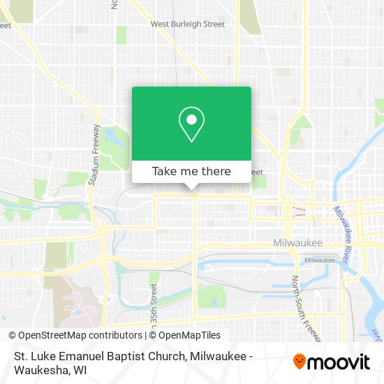 St. Luke Emanuel Baptist Church map