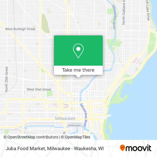 Mapa de Juba Food Market