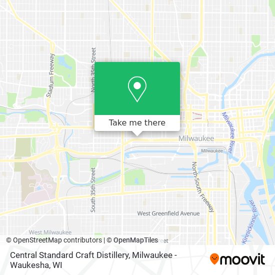 Mapa de Central Standard Craft Distillery