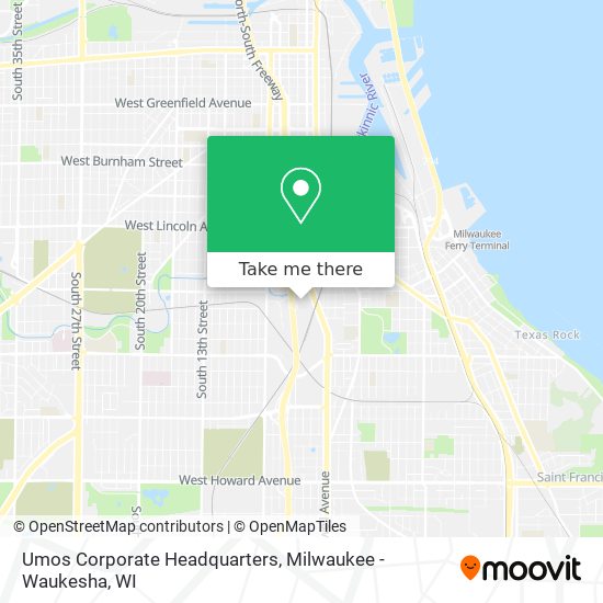 Umos Corporate Headquarters map