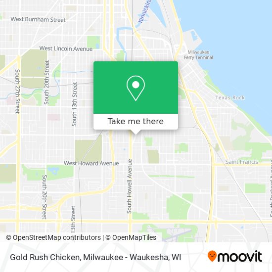 Mapa de Gold Rush Chicken