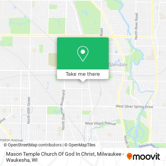 Mapa de Mason Temple Church Of God In Christ