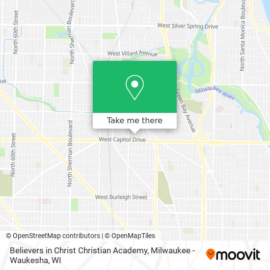 Mapa de Believers in Christ Christian Academy