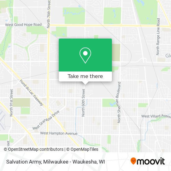 Salvation Army map