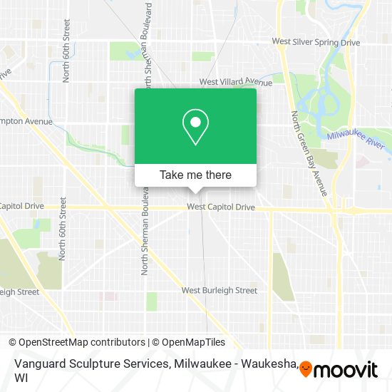 Mapa de Vanguard Sculpture Services