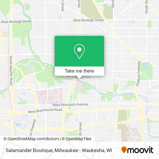Salamander Boutique map