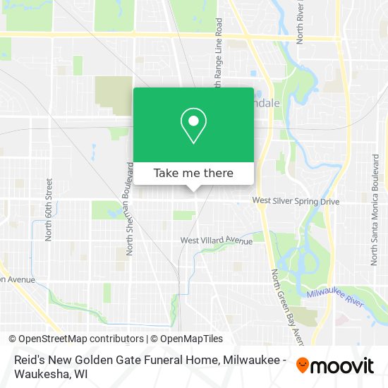 Mapa de Reid's New Golden Gate Funeral Home