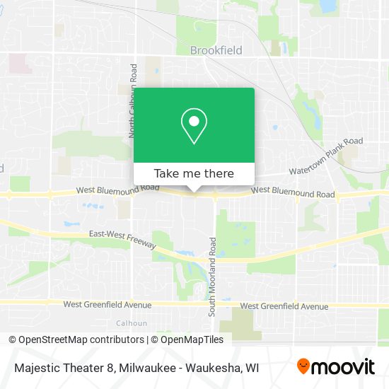 Majestic Theater 8 map