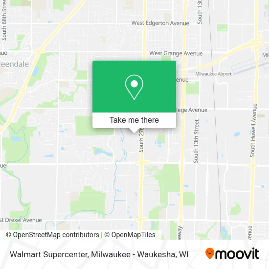 Walmart Supercenter map