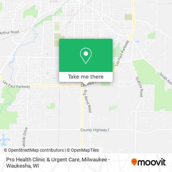 Pro Health Clinic & Urgent Care map