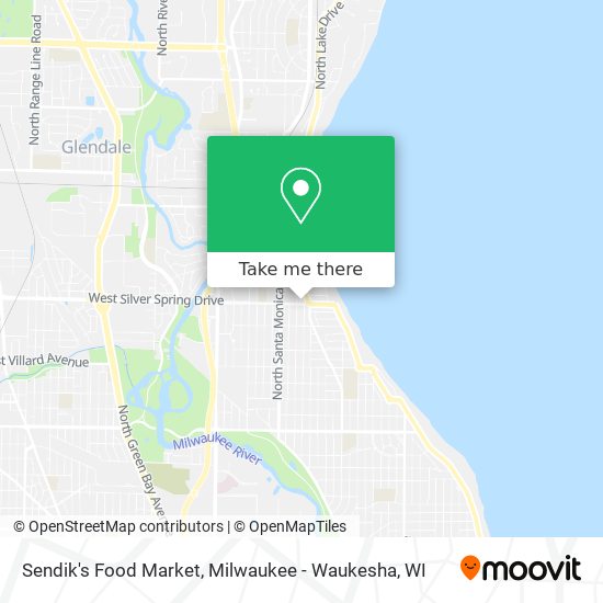 Sendik's Food Market map