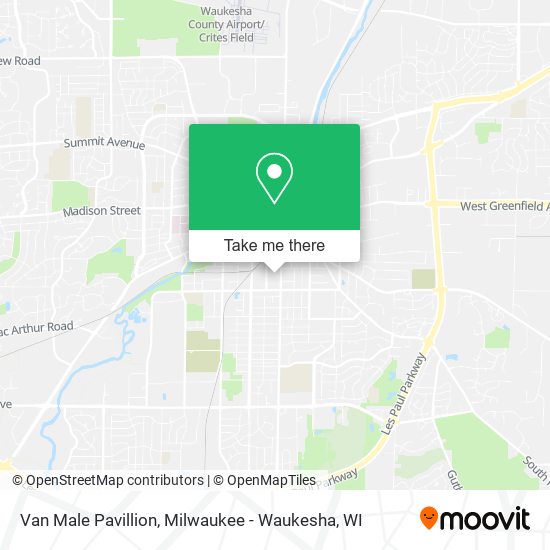 Van Male Pavillion map