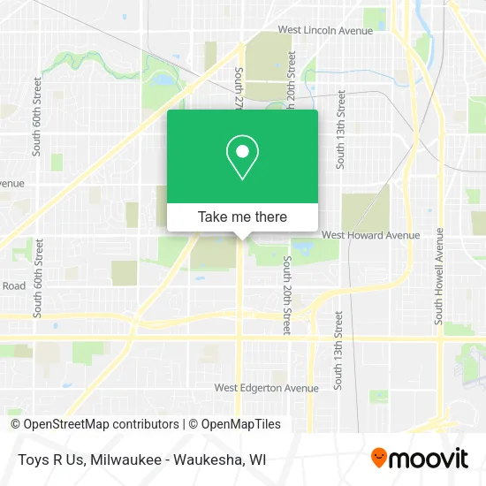 Mapa de Toys R Us