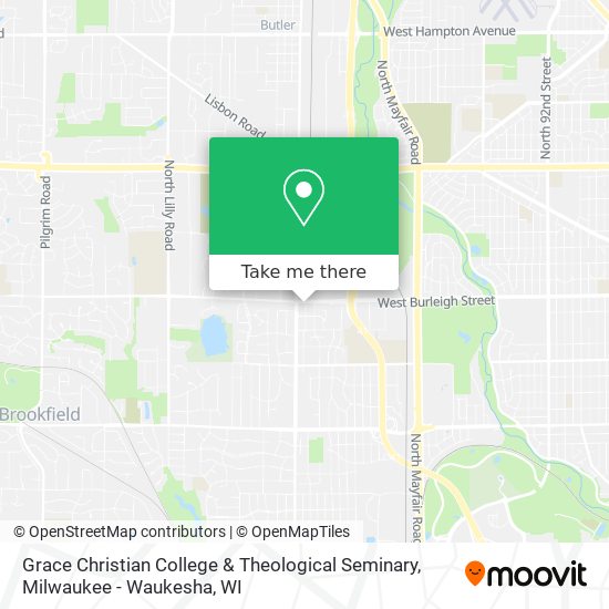 Mapa de Grace Christian College & Theological Seminary