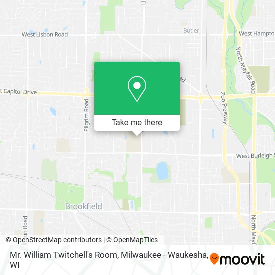 Mr. William Twitchell's Room map