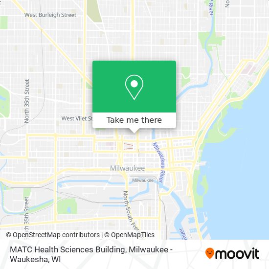 Mapa de MATC Health Sciences Building