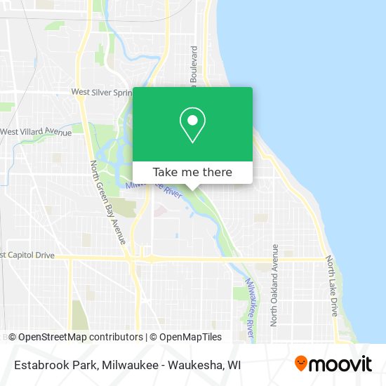 Estabrook Park map