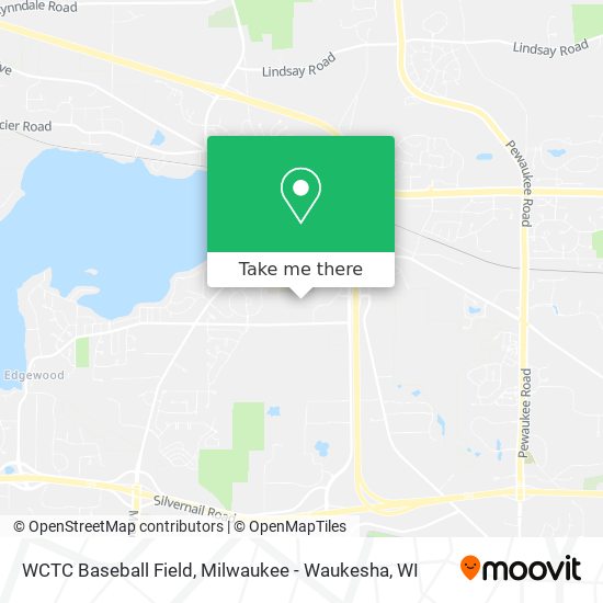 WCTC Baseball Field map