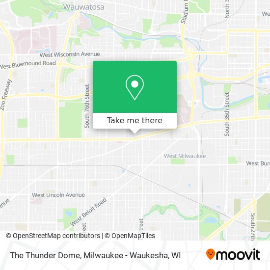 Mapa de The Thunder Dome