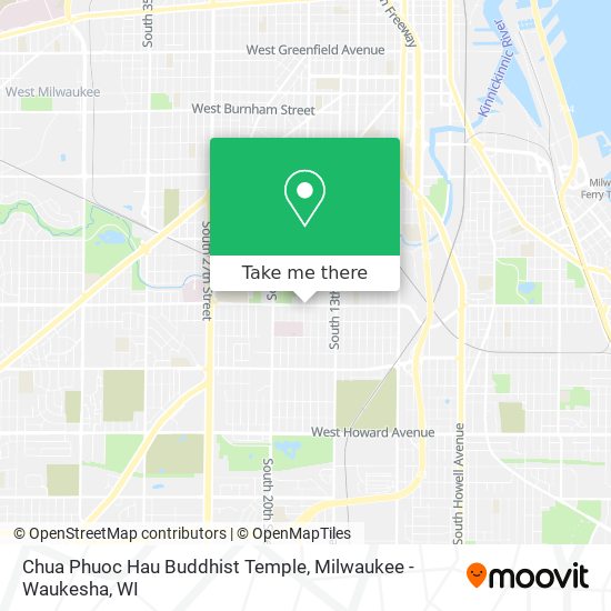 Mapa de Chua Phuoc Hau Buddhist Temple