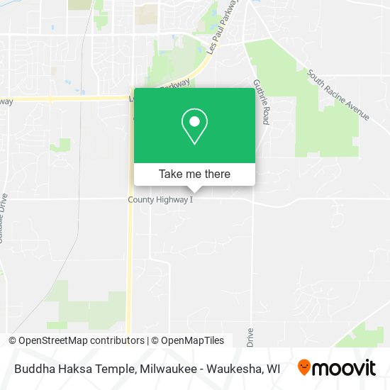Buddha Haksa Temple map