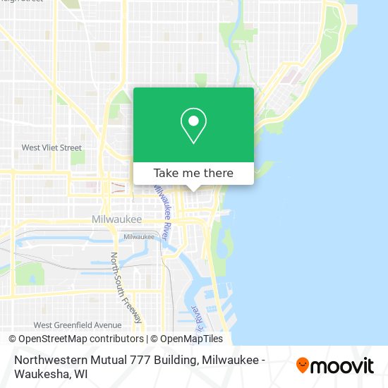 Northwestern Mutual 777 Building map