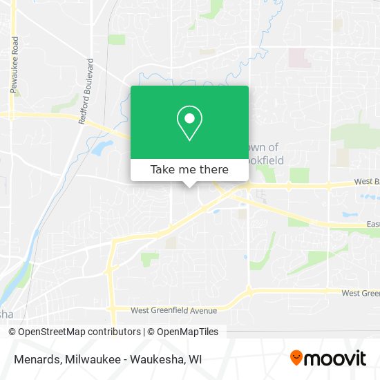 Menards map