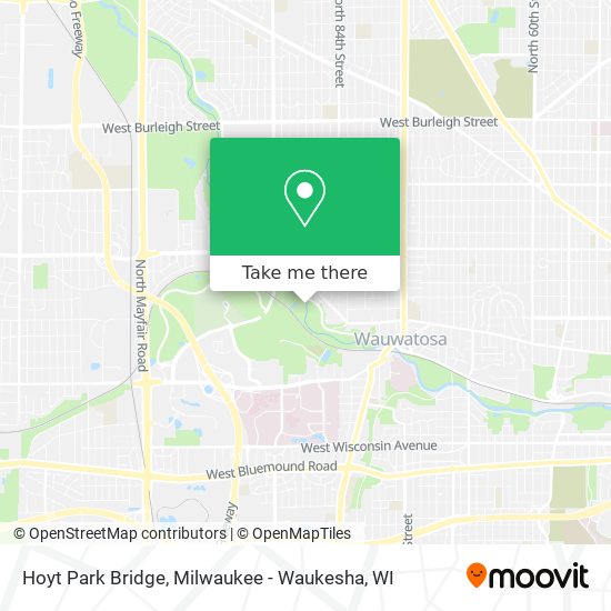 Mapa de Hoyt Park Bridge