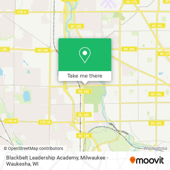 Blackbelt Leadership Academy map