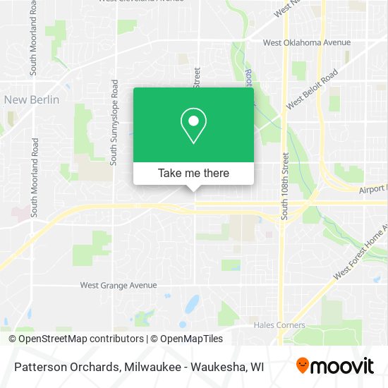 Patterson Orchards map