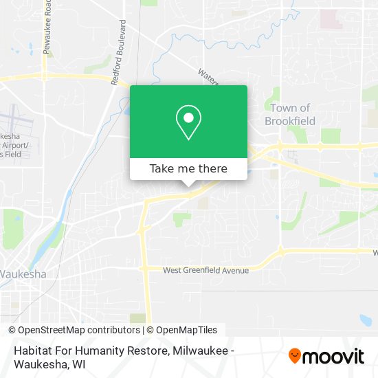 Mapa de Habitat For Humanity Restore