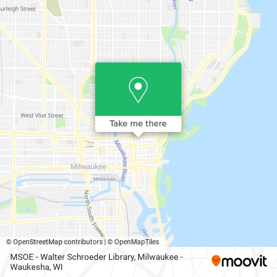 MSOE - Walter Schroeder Library map
