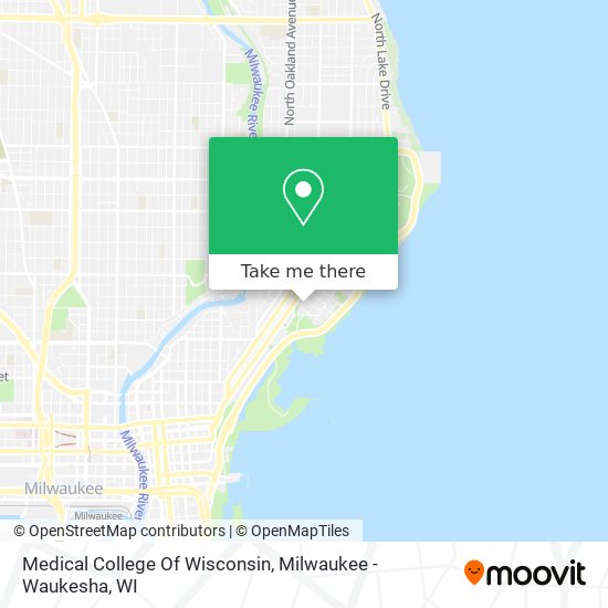 Medical College Of Wisconsin map