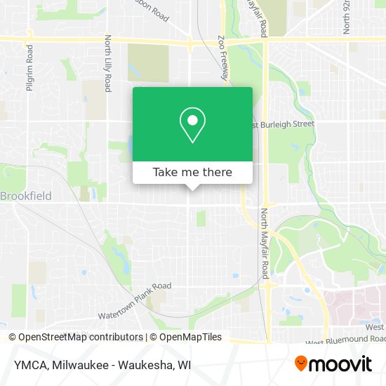 YMCA map