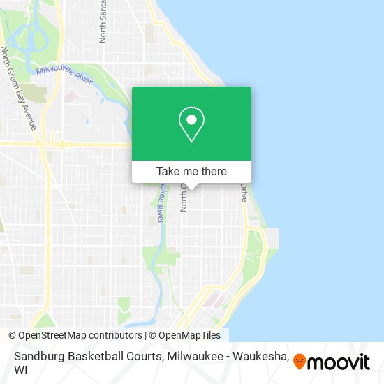 Mapa de Sandburg Basketball Courts