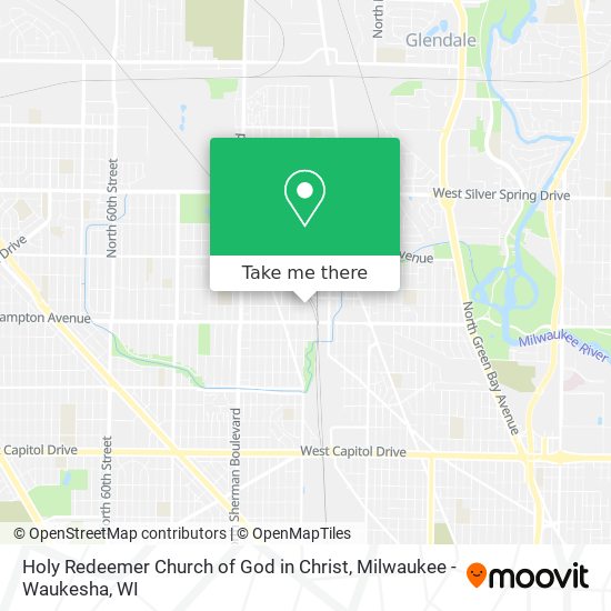 Holy Redeemer Church of God in Christ map