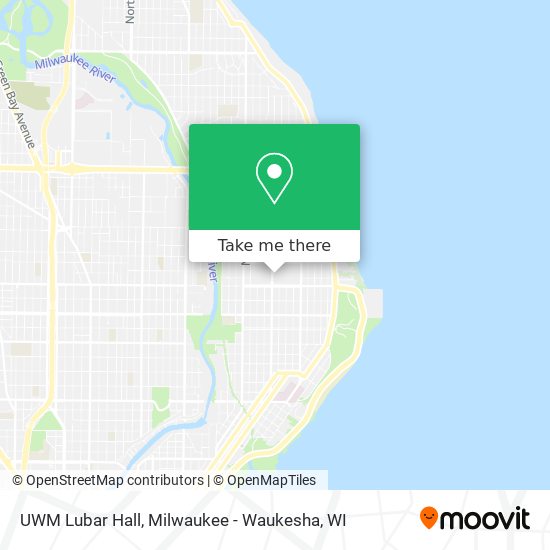 UWM Lubar Hall map