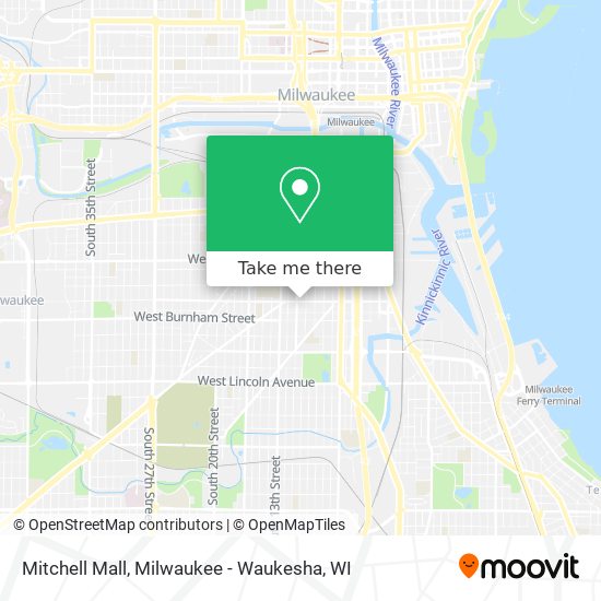 Mapa de Mitchell Mall