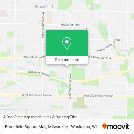 How to Get to Brookfield Square Mall by Bus?