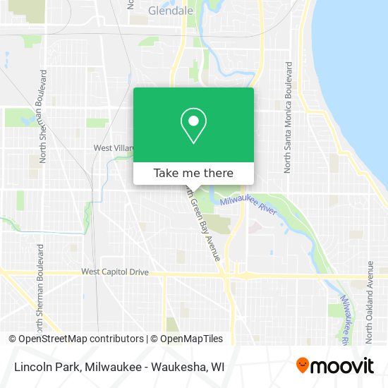 Mapa de Lincoln Park