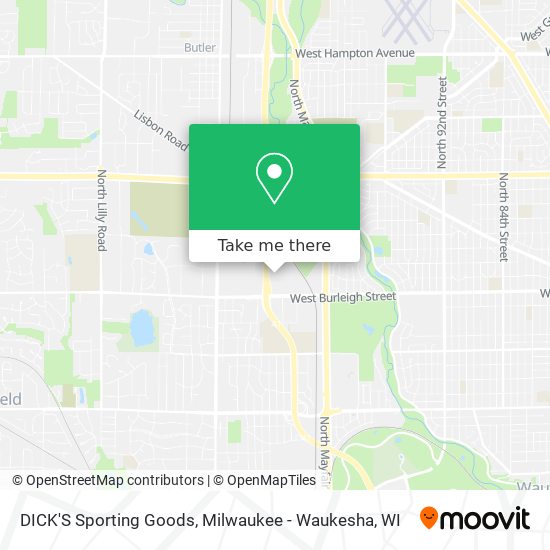 DICK'S Sporting Goods map
