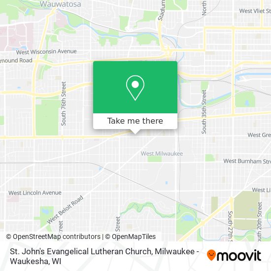 Mapa de St. John's Evangelical Lutheran Church