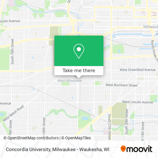 Concordia University map