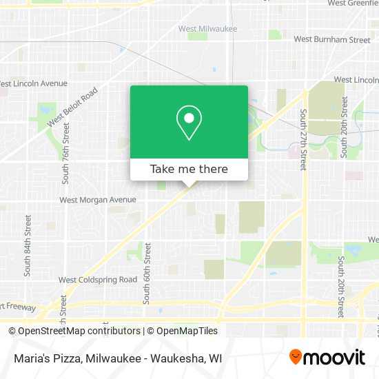 Mapa de Maria's Pizza