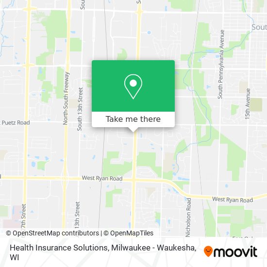 Health Insurance Solutions map