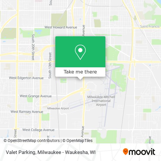 Mapa de Valet Parking